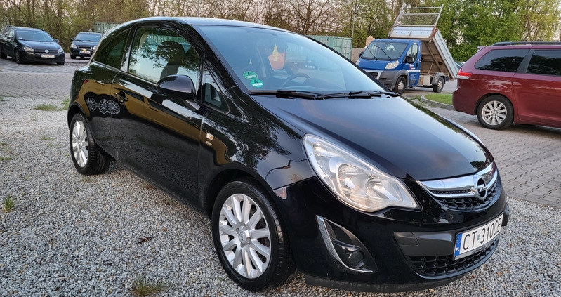 Opel Corsa cena 17900 przebieg: 192000, rok produkcji 2011 z Toruń małe 254